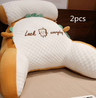 Fluffy Triangle Reading Cushion