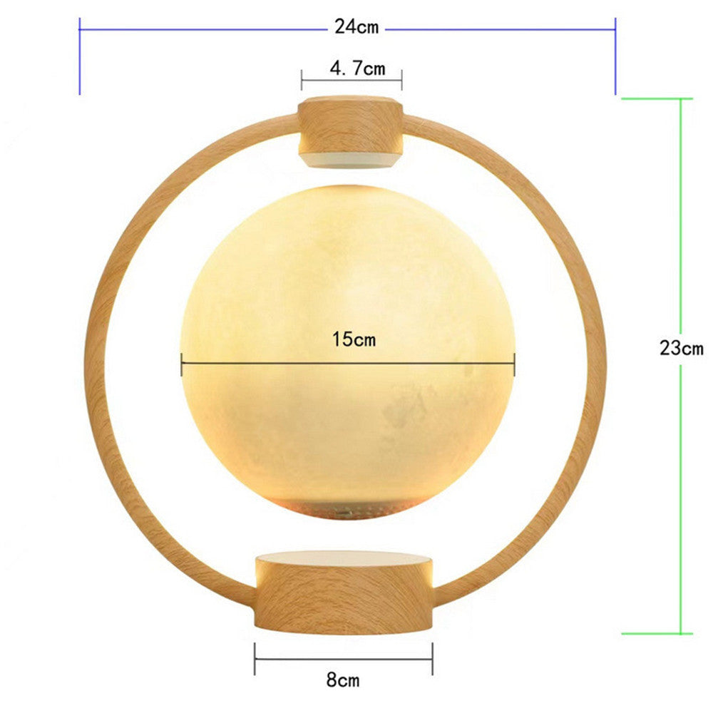 Maglev 3D Moon Lamp Bluetooth Speaker