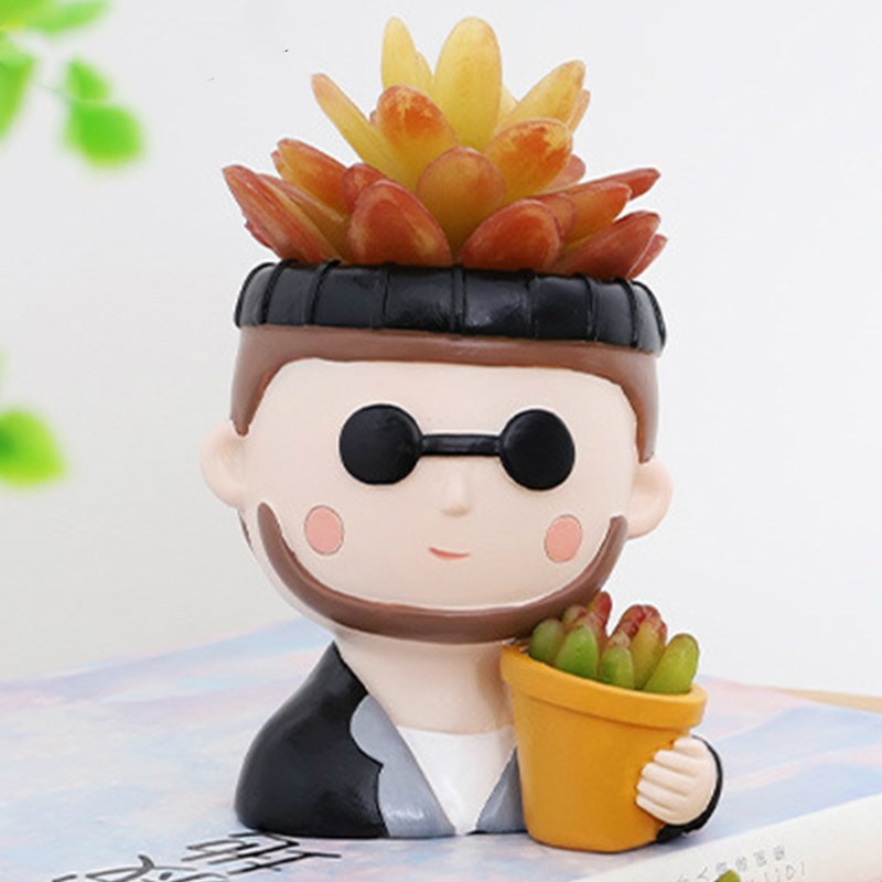 Small Cartoon Succulent Pots