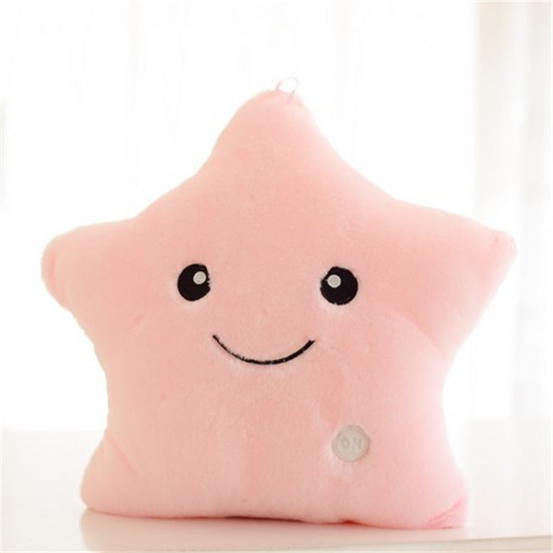 Colorful Luminous Plush Pillow
