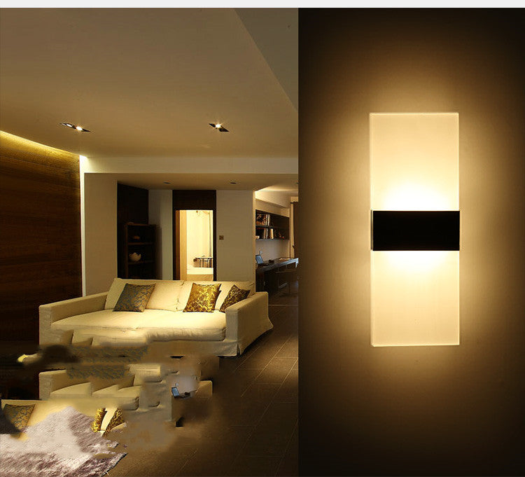 Indoor Sensing USB Rechargeable Wall Lamp