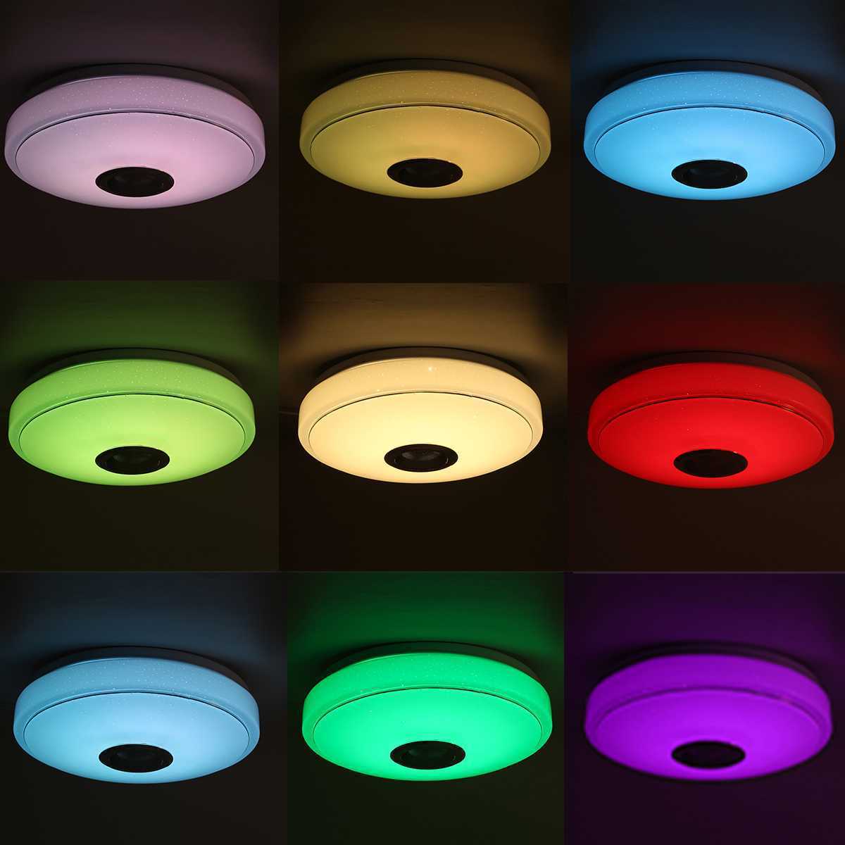 LED Ceiling Light with App & Remote Control