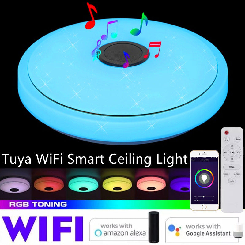 LED Ceiling Light with App & Remote Control