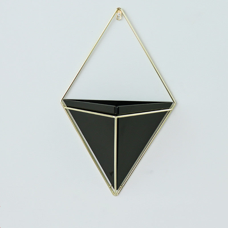 Modern Metal Wall-Mounted Flower Pots