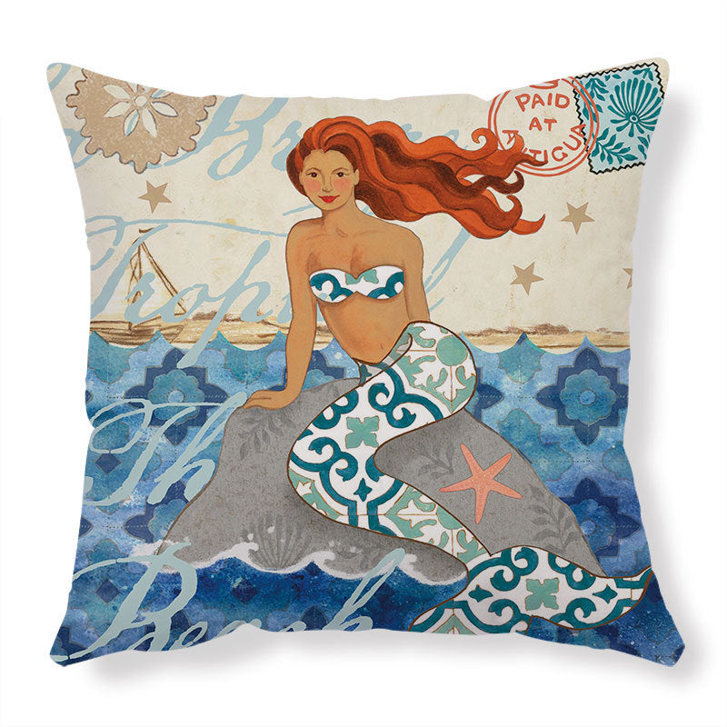 Sea Turtle Cushion Cover