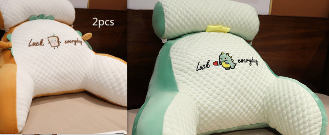 Fluffy Triangle Reading Cushion