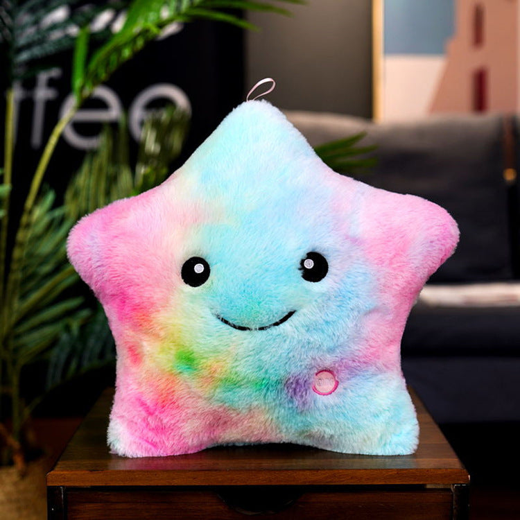 Colorful Luminous Plush Pillow