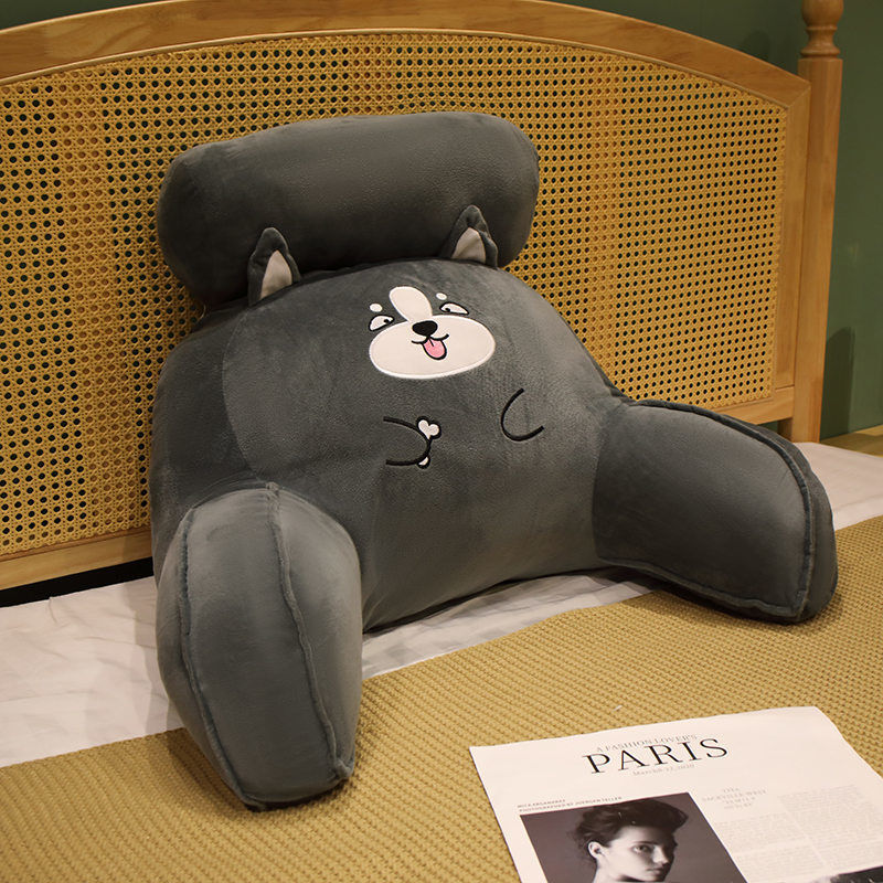 Fluffy Triangle Reading Cushion