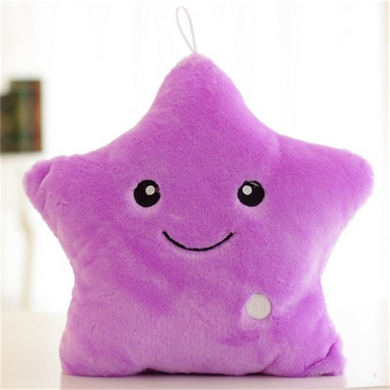 Colorful Luminous Plush Pillow