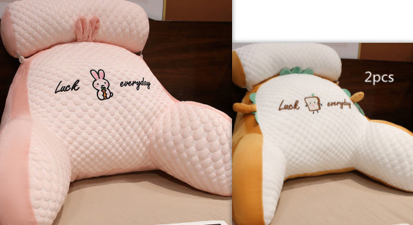 Fluffy Triangle Reading Cushion