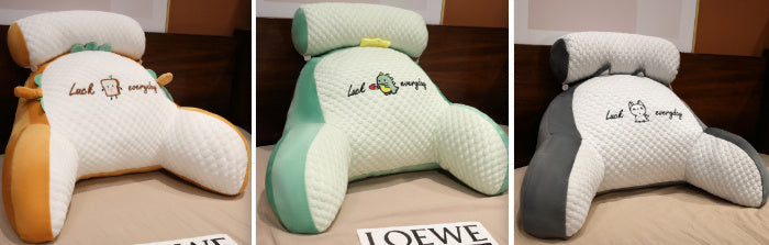 Fluffy Triangle Reading Cushion