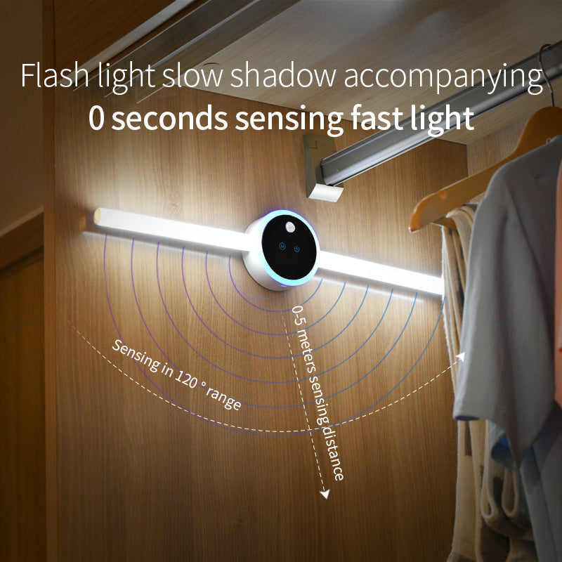 Smart LED Cabinet Light with Clock & Timer