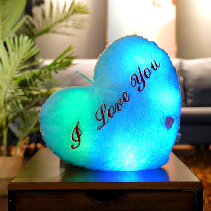 Colorful Luminous Plush Pillow