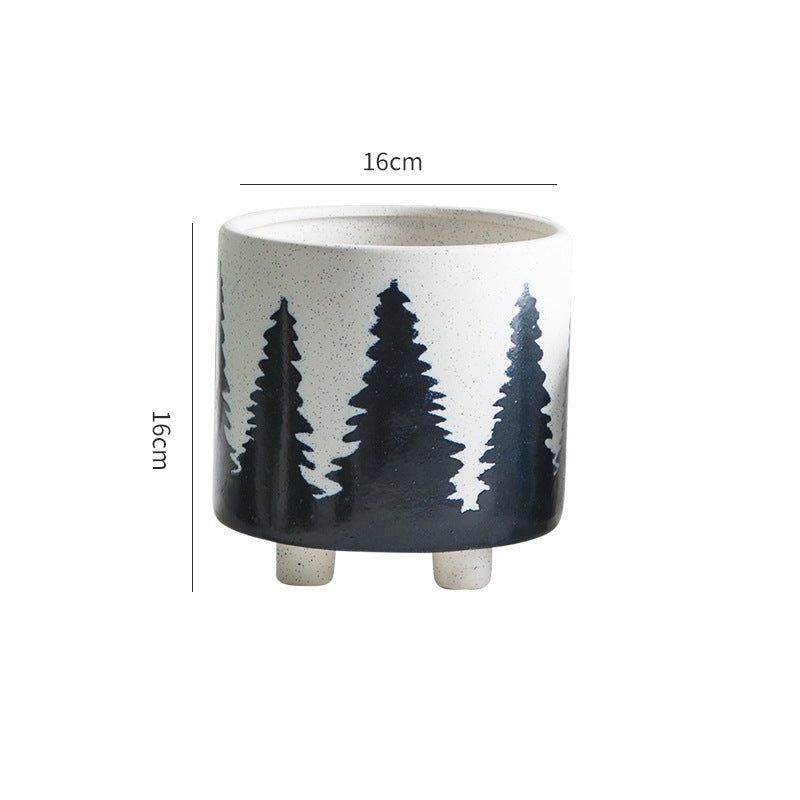 Nordic Ceramic Flower Pot