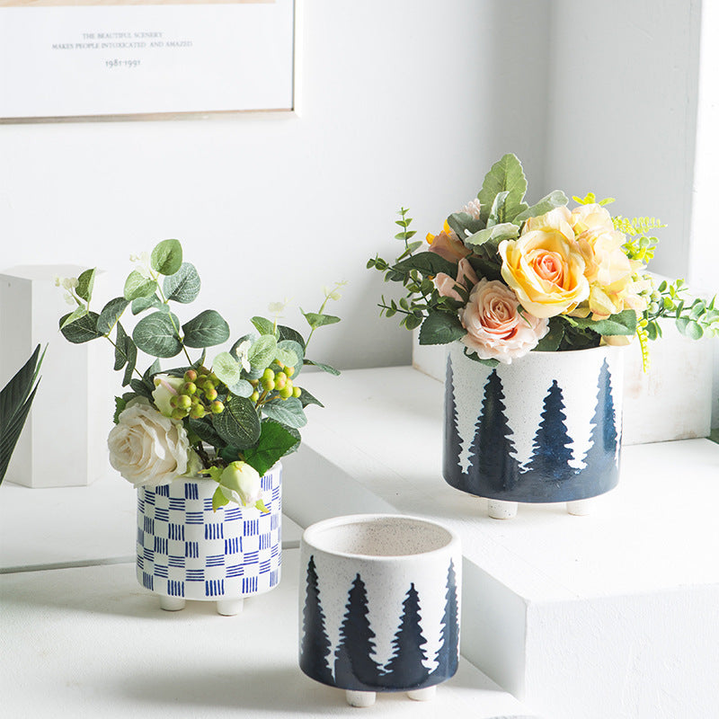 Nordic Ceramic Flower Pot