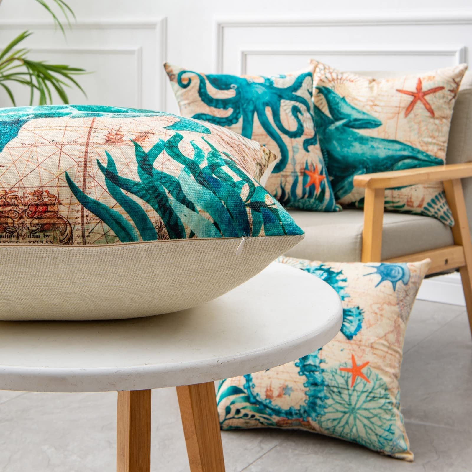 Sea Turtle Cushion Cover