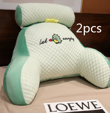 Fluffy Triangle Reading Cushion