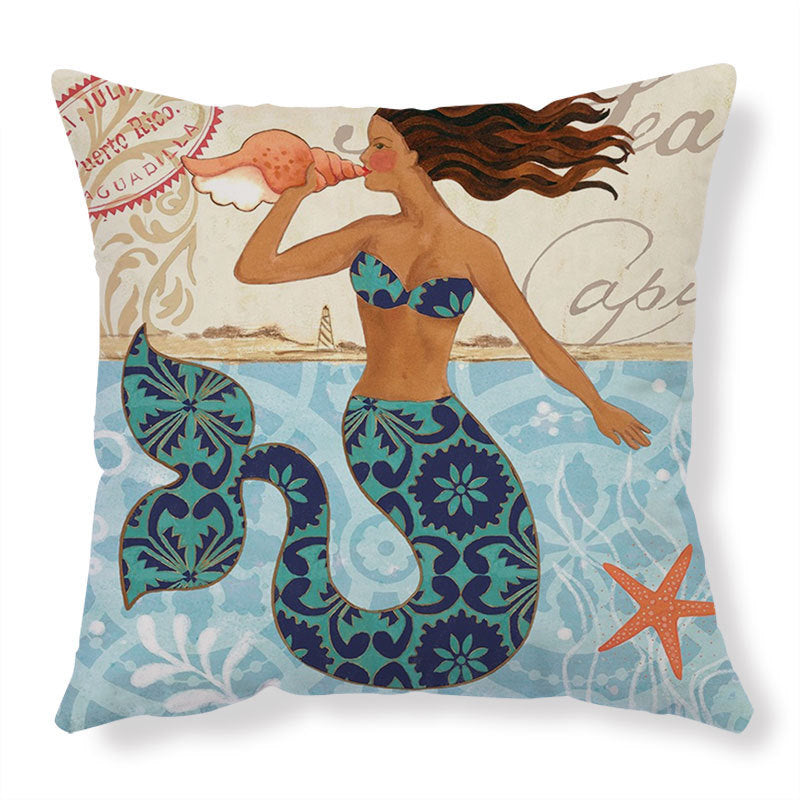 Sea Turtle Cushion Cover