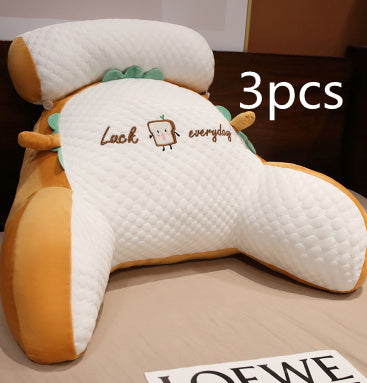 Fluffy Triangle Reading Cushion
