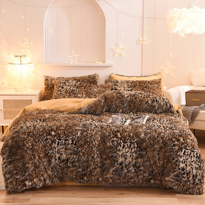 Luxury Thick Fleece Bedding Set