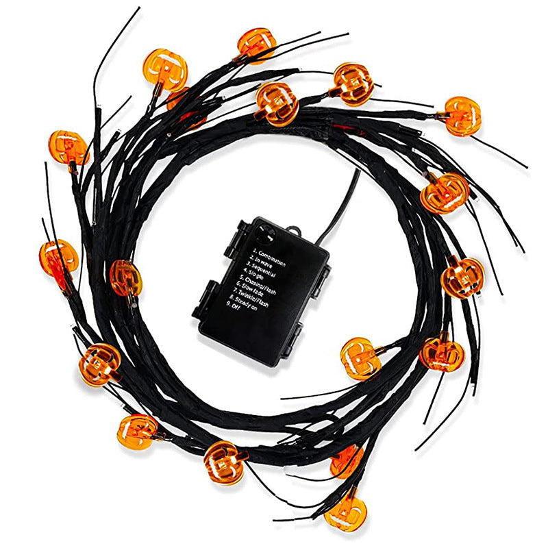 Halloween LED Willow Vine String Lights