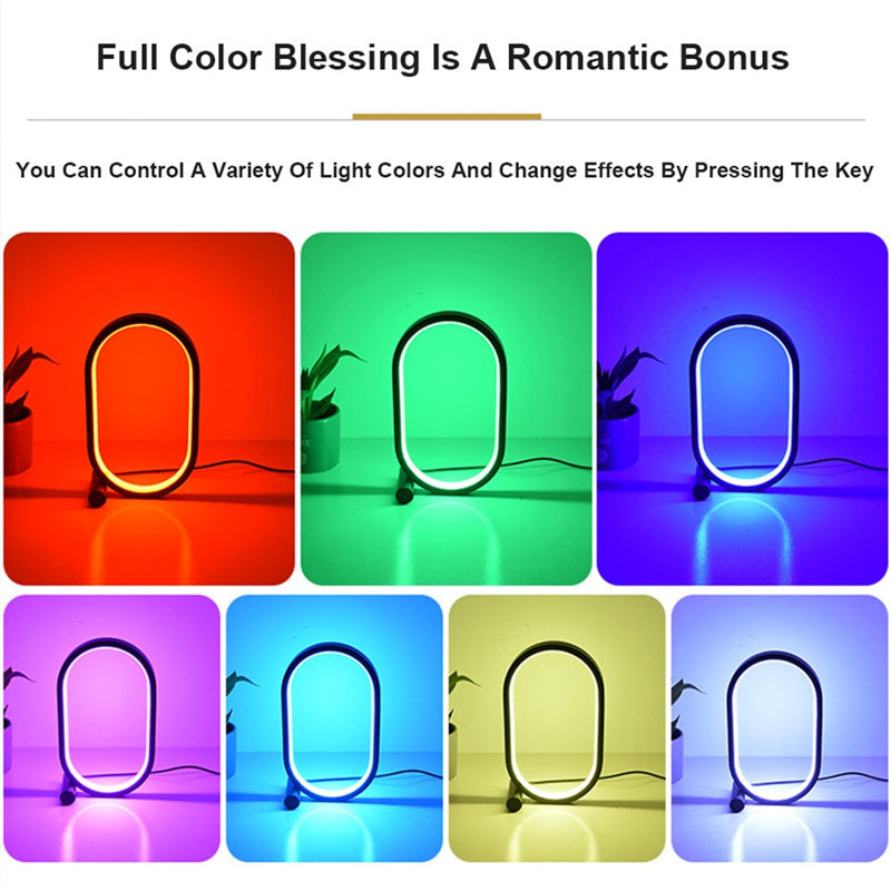 USB Plug-In Acrylic Touch Lamp