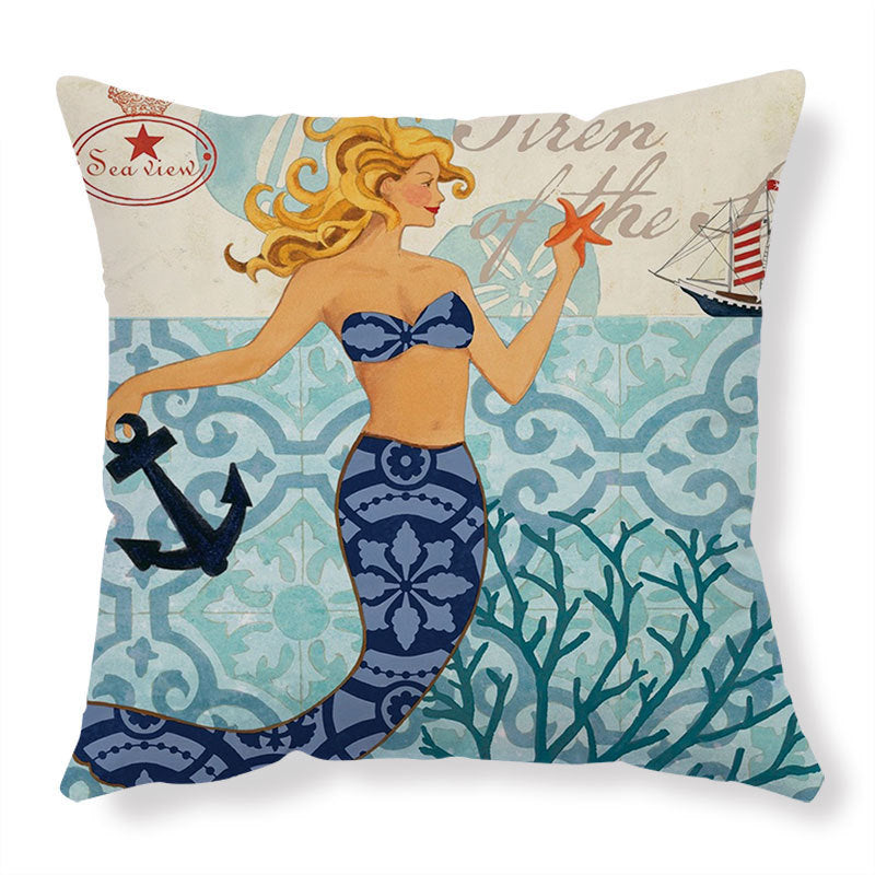 Sea Turtle Cushion Cover