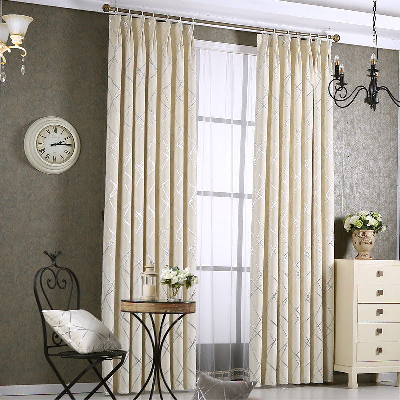 Luxury Chenille Blackout Curtains