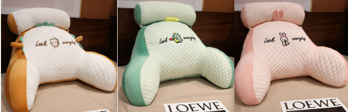Fluffy Triangle Reading Cushion