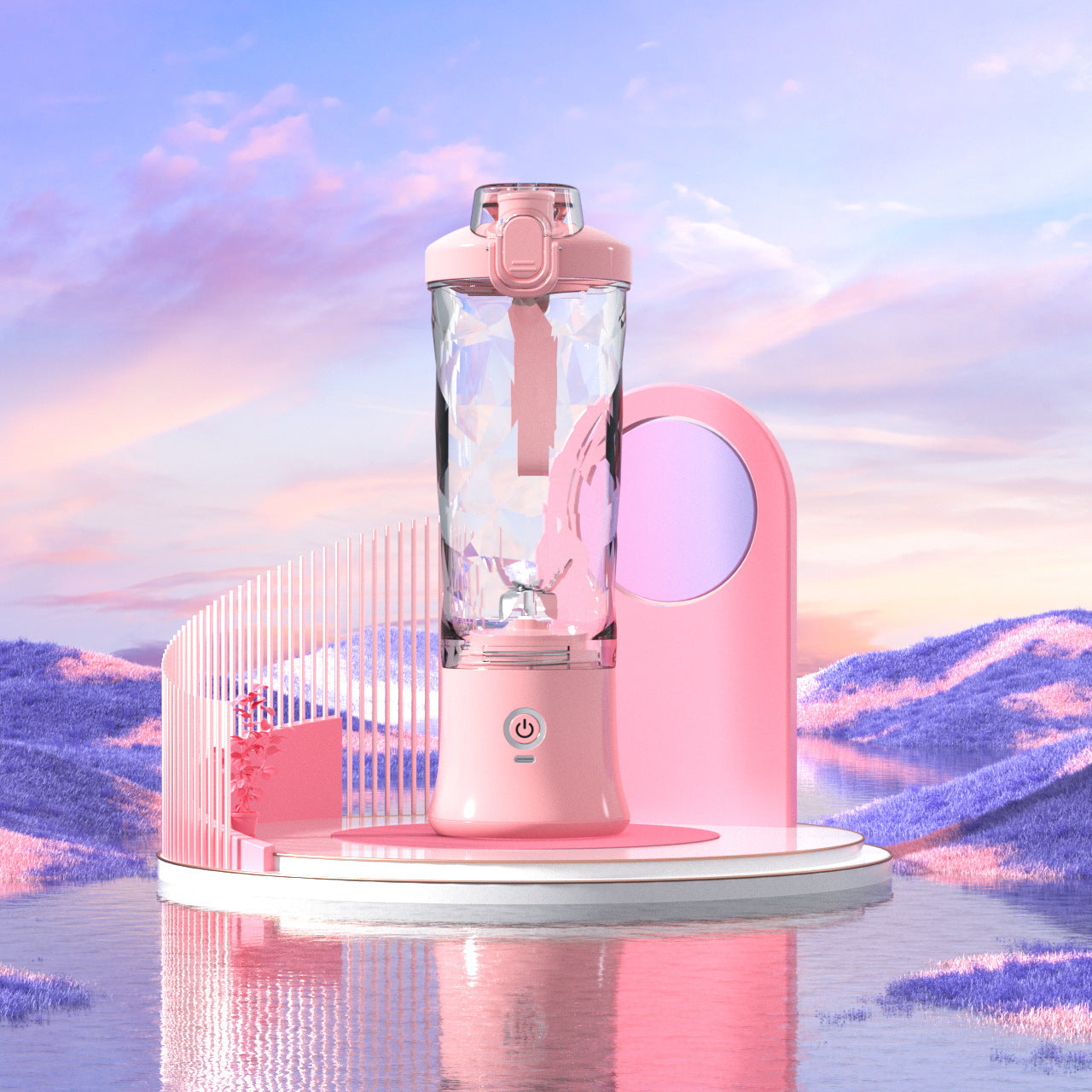 Portable 6-Blade Personal Blender