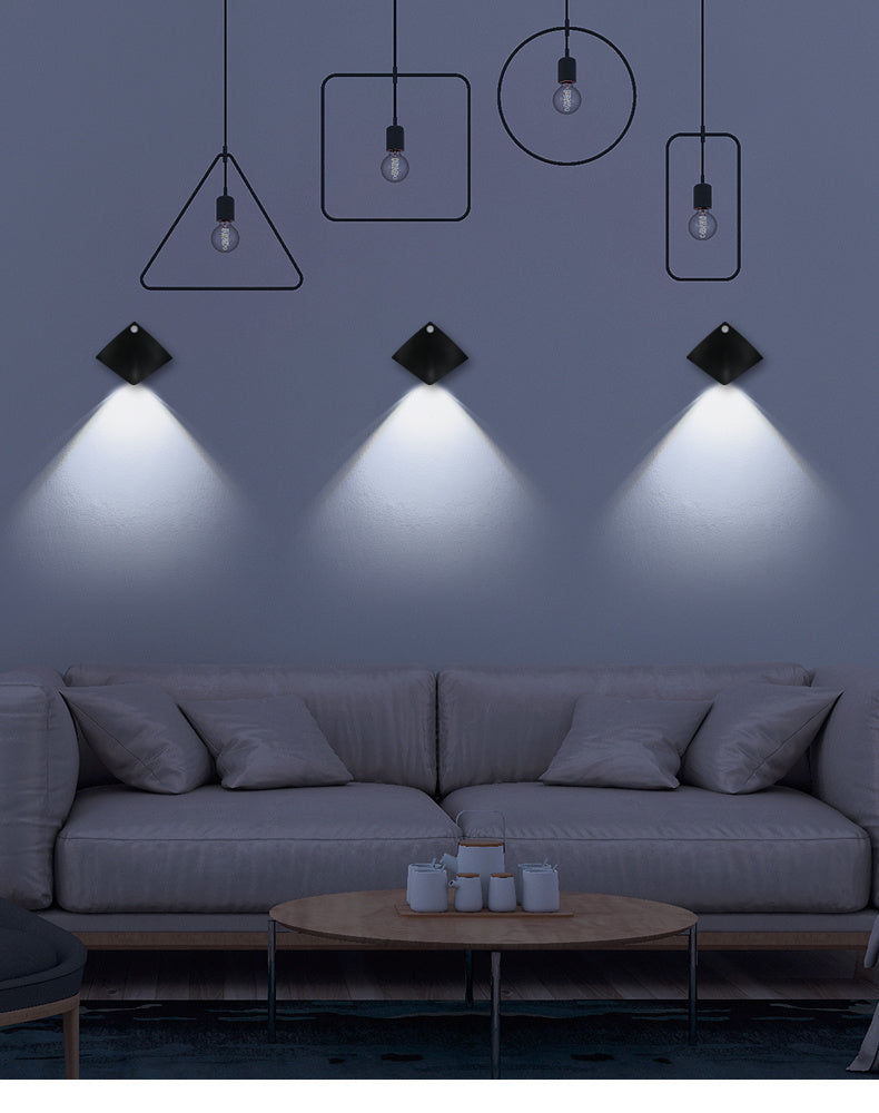 Wireless Rechargeable Wall Lamp with Motion Sensor