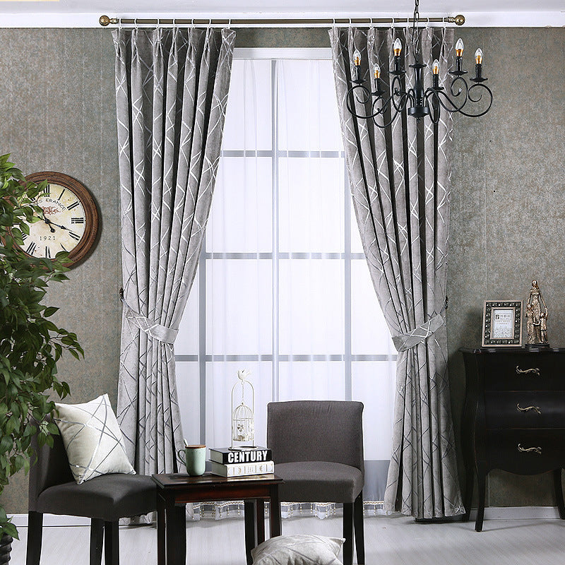 Luxury Chenille Blackout Curtains