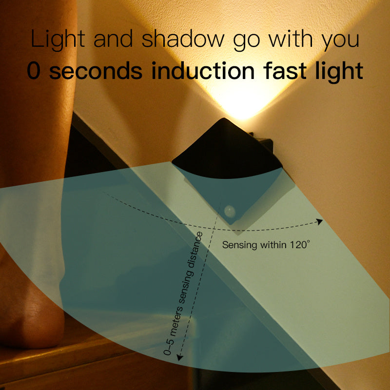Wireless Rechargeable Wall Lamp with Motion Sensor