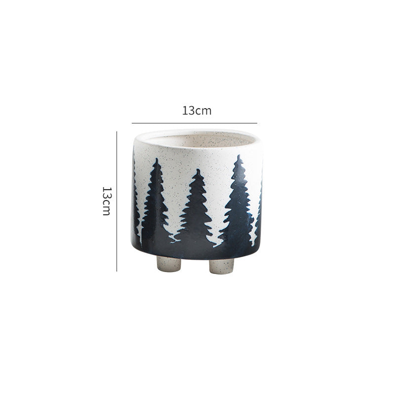 Nordic Ceramic Flower Pot
